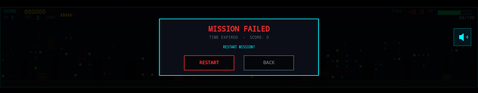 Mission failed