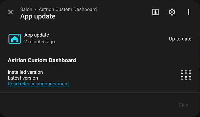 update